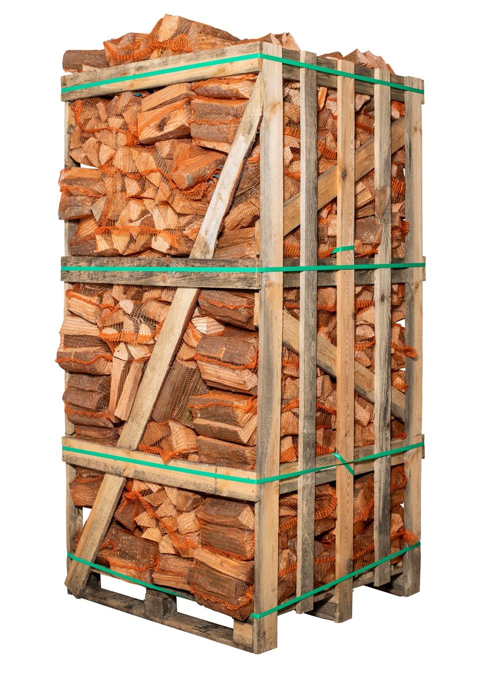 Brennholz Buche 25 cm 80 Sack Palette, Brennholz aus dem ÖkoFEN Sortiment