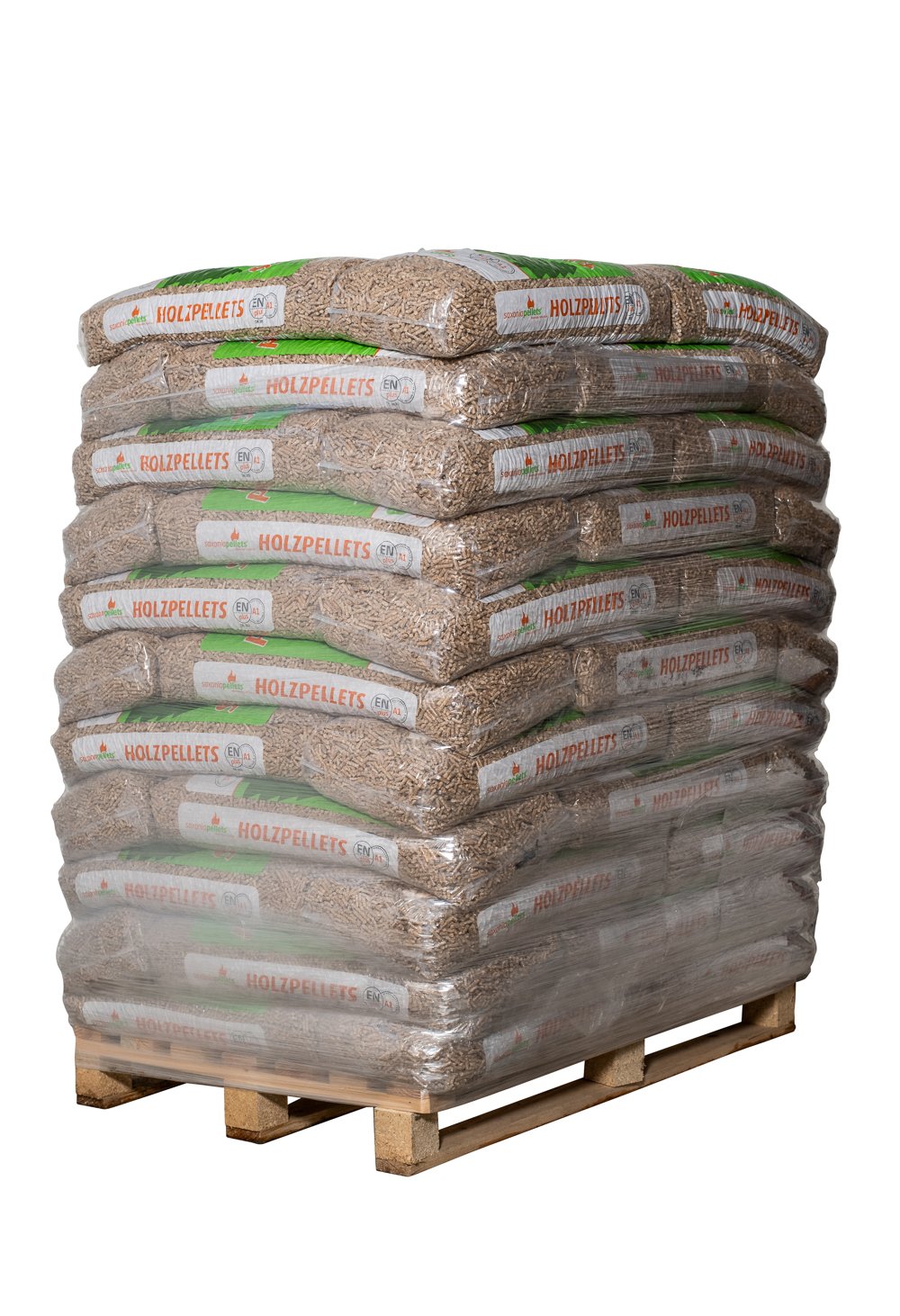 Saxoniapellets 6mm 15kg Sack 66 Sack Palette deutsche Herstellung, Holzpellets aus dem ÖkoFEN Sortiment