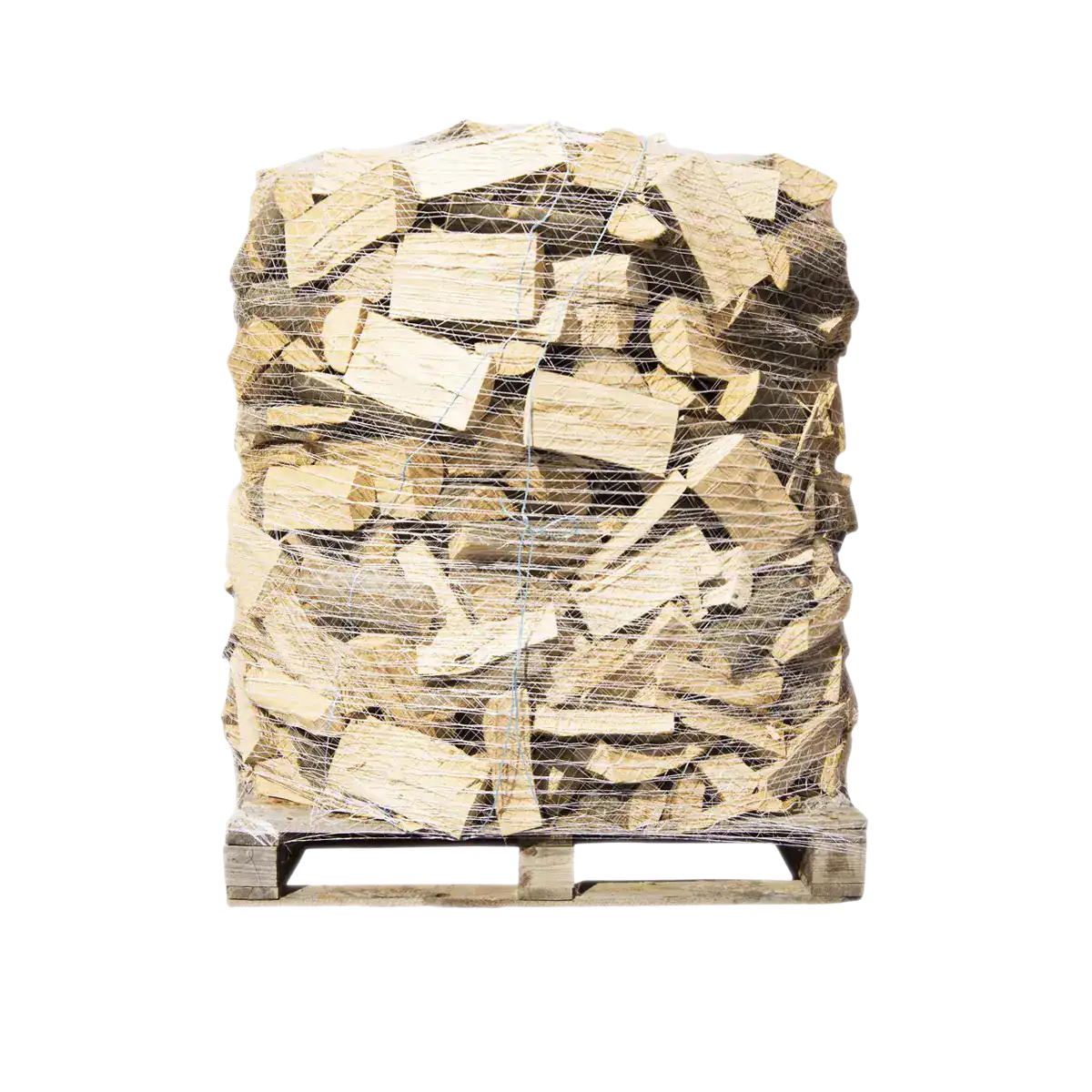 Buchen Premium Brennholz 25cm, rindenfrei auf Palette im Netz, ca. 1,6 srm / 1rm, 500 kg, Brennholz aus dem ÖkoFEN Sortiment